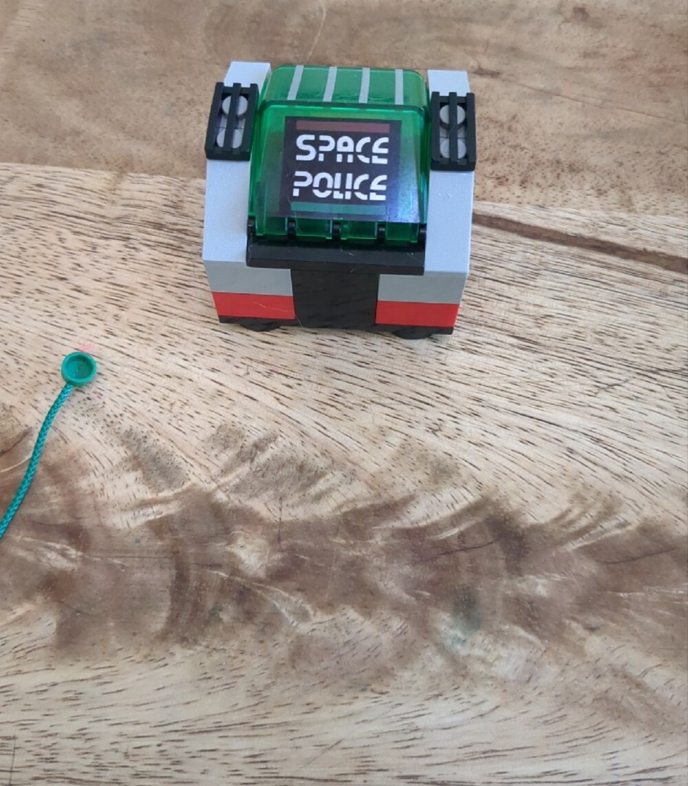 Lego 6897 Space Police Rebel Hunter Green - Complete - Picture 8 of 9